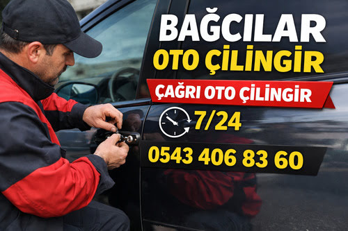 Bağcılar Oto Çilingir | 7/24 Araç Kapısı Açma ve Acil Hizmet