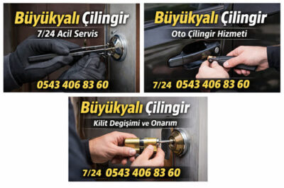 Büyükyalı çilingir 15 dakikada acil kapı açma hizmeti