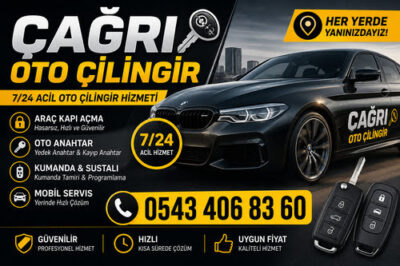 Çağrı Oto Çilingir mobil servis İstanbul oto kapı açma 0543 406 83 60